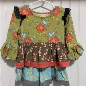 Frills and Fauna Ruffle Tee